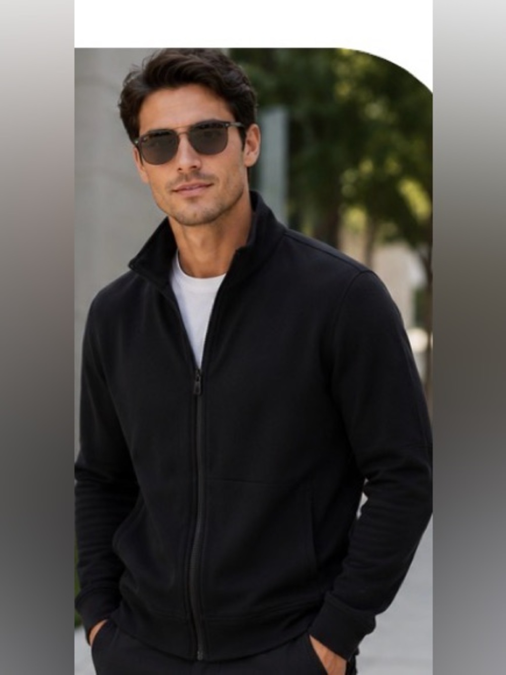 Lululemon Men’s Black Full Zip Performance Jacket Size L